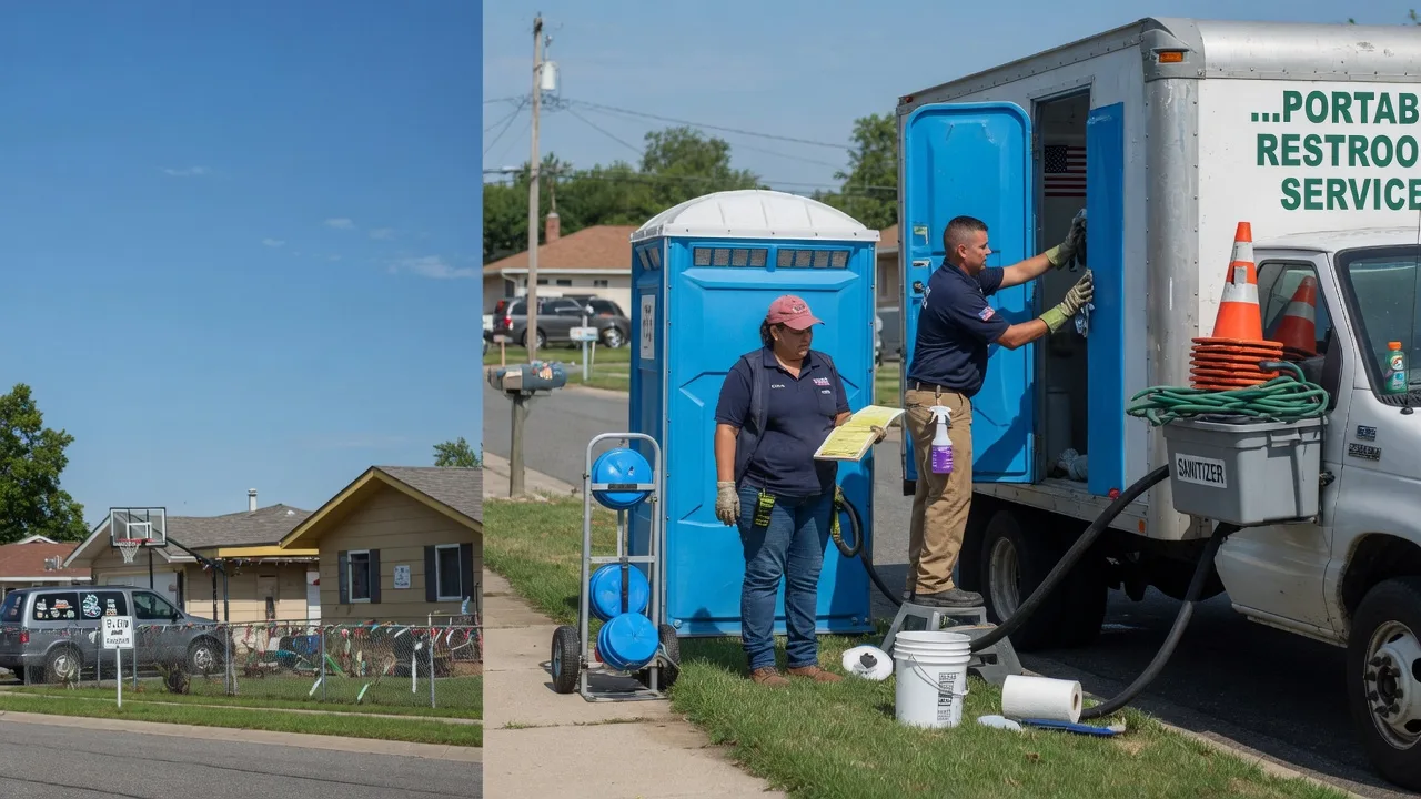 Portable Toilet Rental in Albers, IL near me